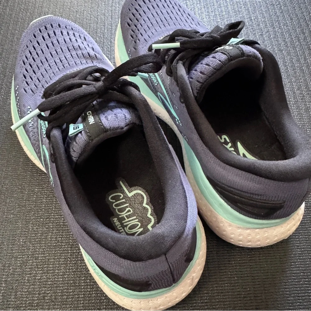 ⚡️$ Brooks Glycerin 19 Blue Women Running Shoes US 7.5 Style 1203431B473